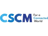 CSCM logo with the text "For a connected World".