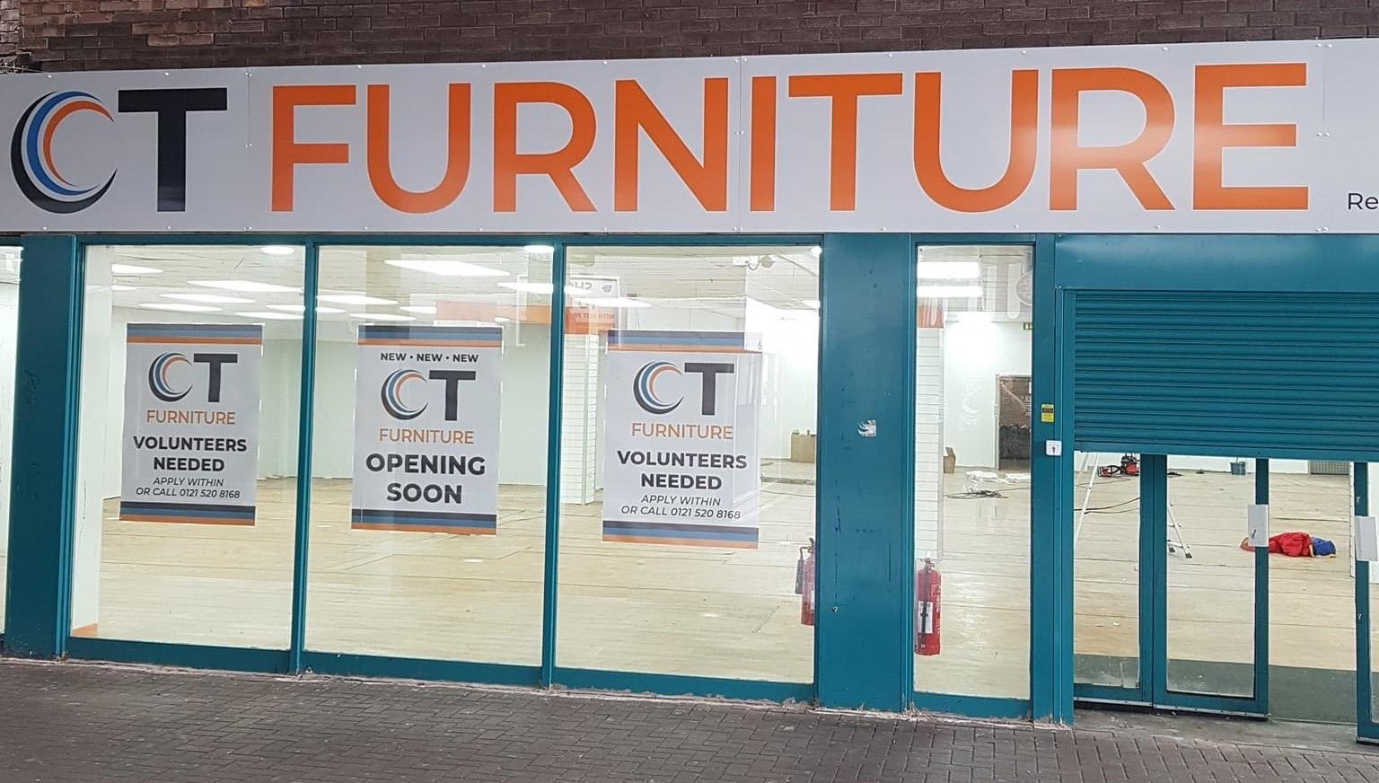 CT Furniture shop front