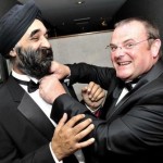 Cllr Cooper and Ninder Johal