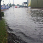 Flooding at Churchbridge, Oldbury 300