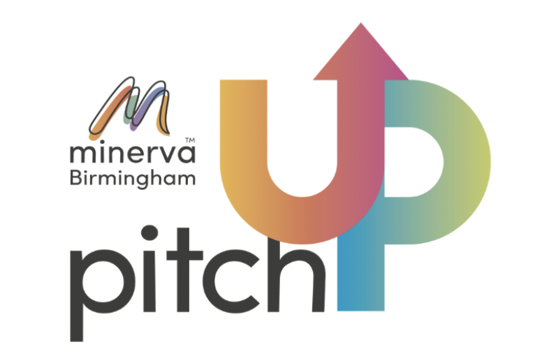 Minerva Pitch Up logo