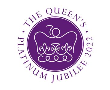 The Queen's Platinum Jubilee logo