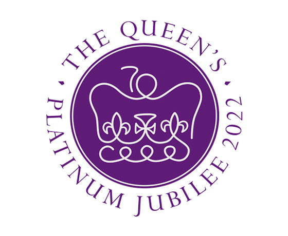 The Queen's Platinum Jubilee logo