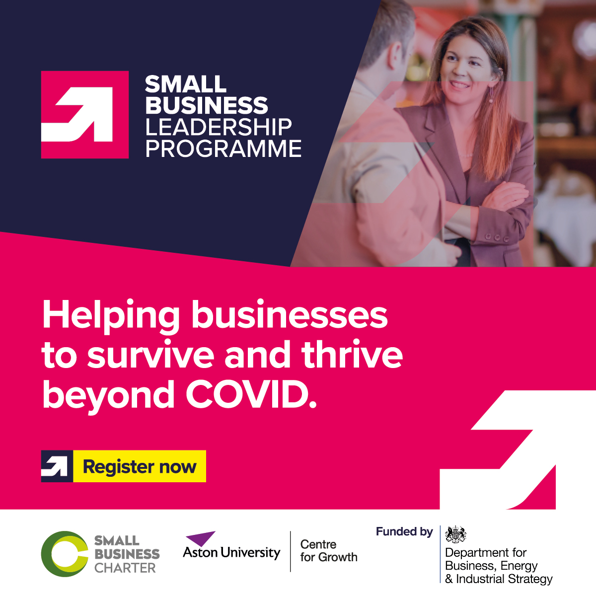 Small Business Leadership Programme poster