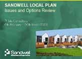 Screenshot of Sandwell local plan issues and options leaflet