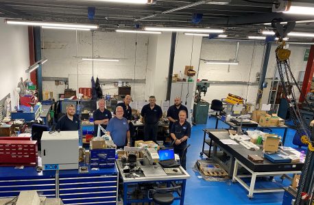 Smiling toolmakers at A&M EDM