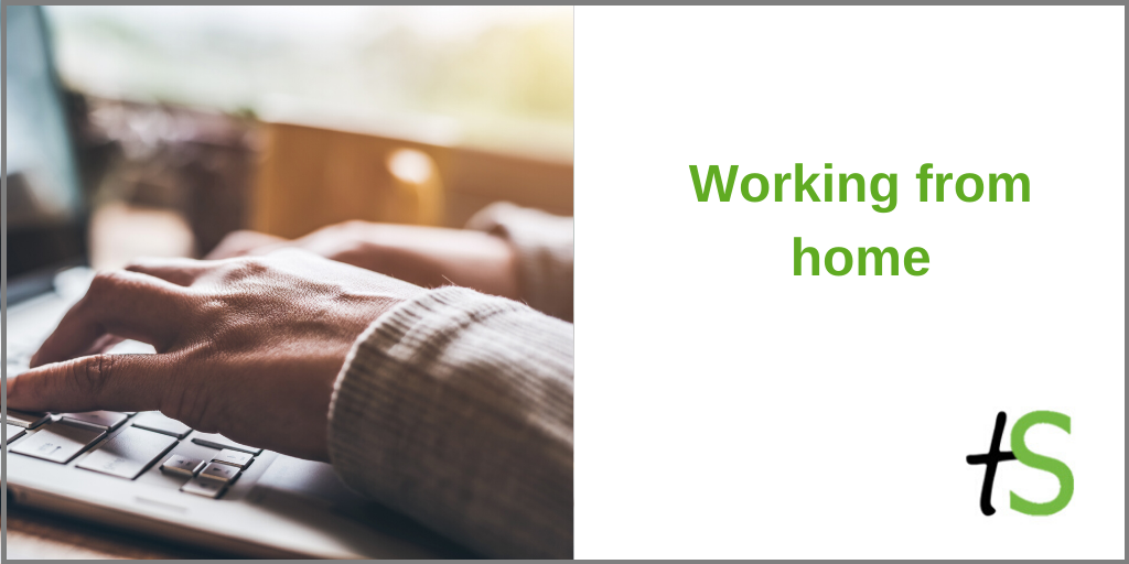 Working from home banner