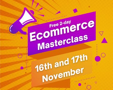 Free 2-day ecommerce masterclass, 16th and 17th November